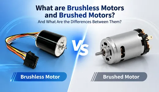 What are brushless motors and brushed motors, and what are the differences between them?